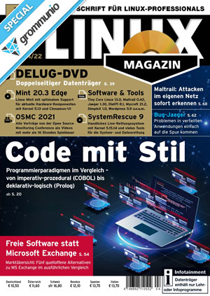 Linux-Magazin 04/22 - copertina