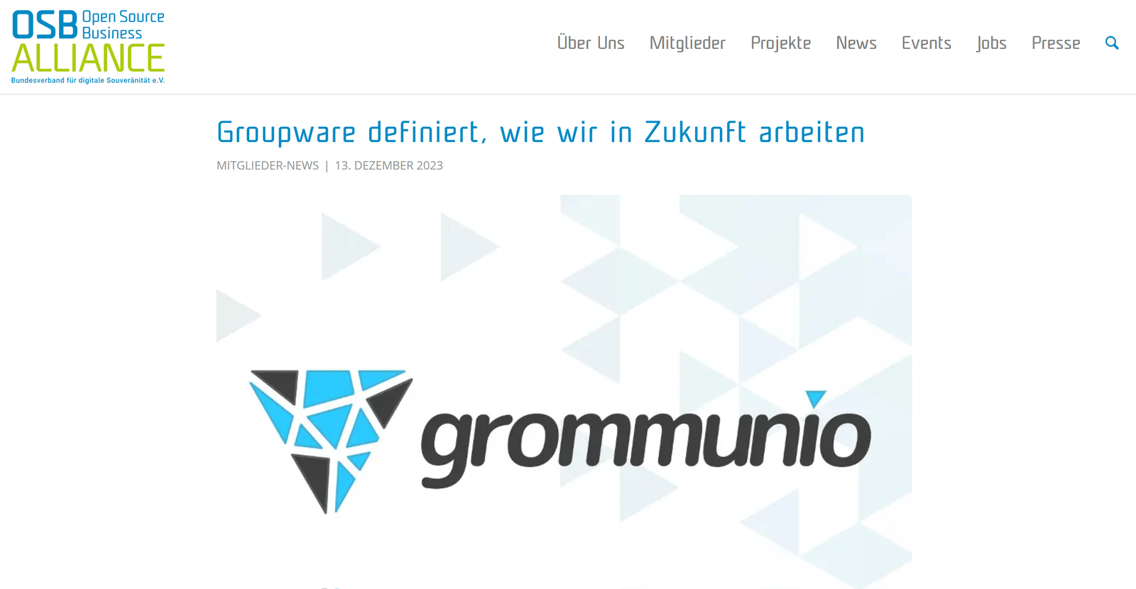 OSBA - Groupware definisce, come lavoreremo in futuro