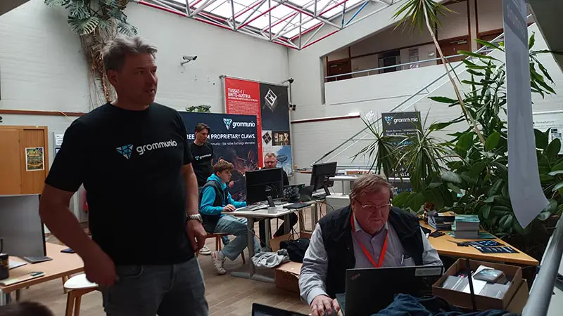 Norbert Lambing (CEO) - grommunio no Graz Linux Days 26