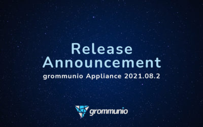 Announcing grommunio appliance 2021.08.2