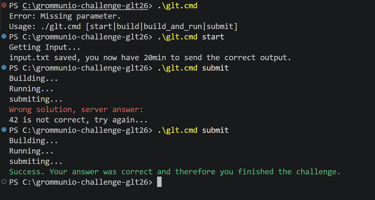 grommunio - Coding Challenge Code