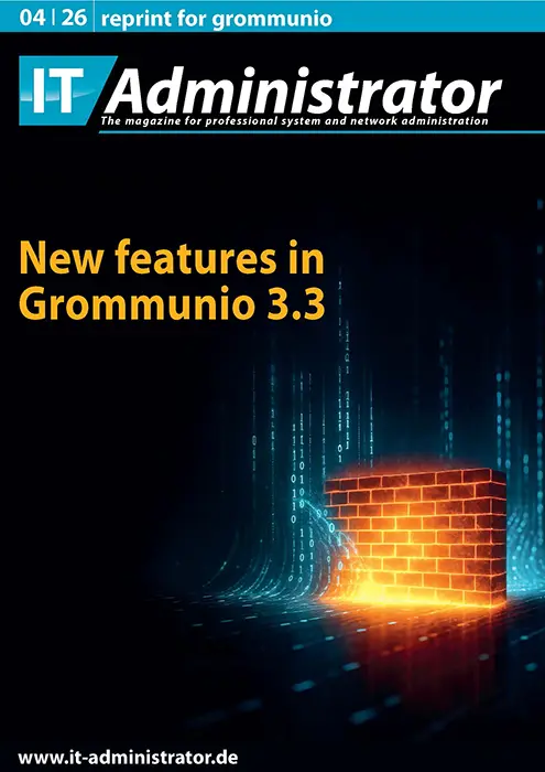 grommunio in IT-Administrator 04/26
